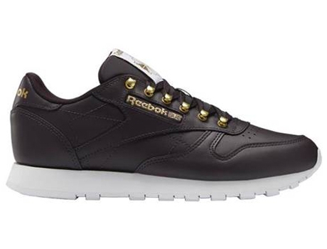 Zapatillas REEBOK Classic Leather Mujer (37 - Negro)
