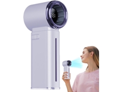 Ventilador Turbo Portátil De Mano De Alta Velocidad Con Ajustes Regulables |