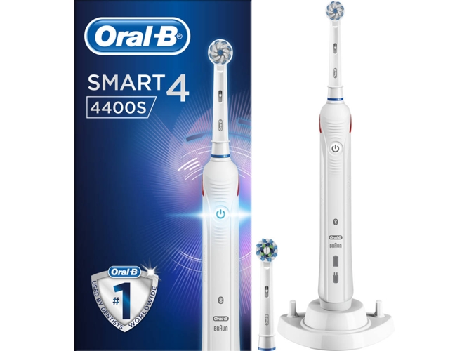 Cepillo de Dientes Eléctrico ORAL B Smart 4 4000N Blanco