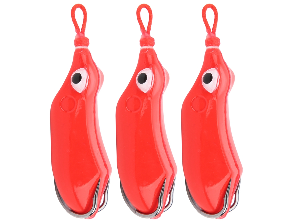 Kit De 3 Cebos Artificiales De Pesca Suaves Coloridos Lifelike Plasticos Swimbait 13