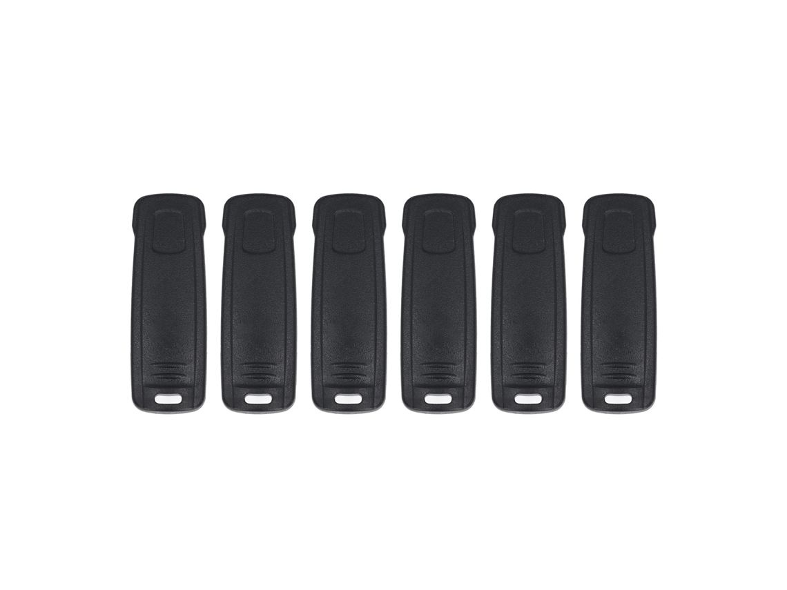 Clips de cinturón para radio portátil resistentes y fáciles de instalar
