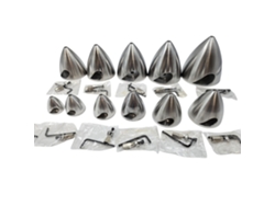 Hélice de aluminio de 32 mm, 38 mm, 45 mm, 51 mm, 57 mm, 64 mm, 70 mm, 76 mm, 82 mm, 89 mm, 95 mm y 102 mm para avión RC con motor de metanol.