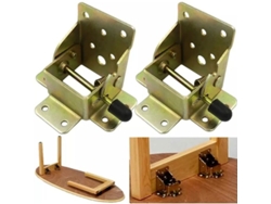 Soportes De Mesa Plegables De 90 Grados Con Autobloqueo, Extensibles Y Telescópicos Para Mesa, Cama Y Estantes Ocultos.