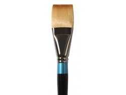 Pincel Sintetico Plano Corto Acuarela Mango Corto S.55 (1,5'' 38,1 Mm)