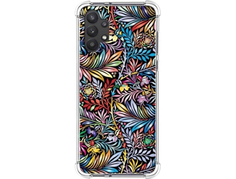 Carcasa Samsung Galaxy A32 5G TUMUNDOSMARTPHONE Dibujos Antigolpes Flores 04 Multicolor