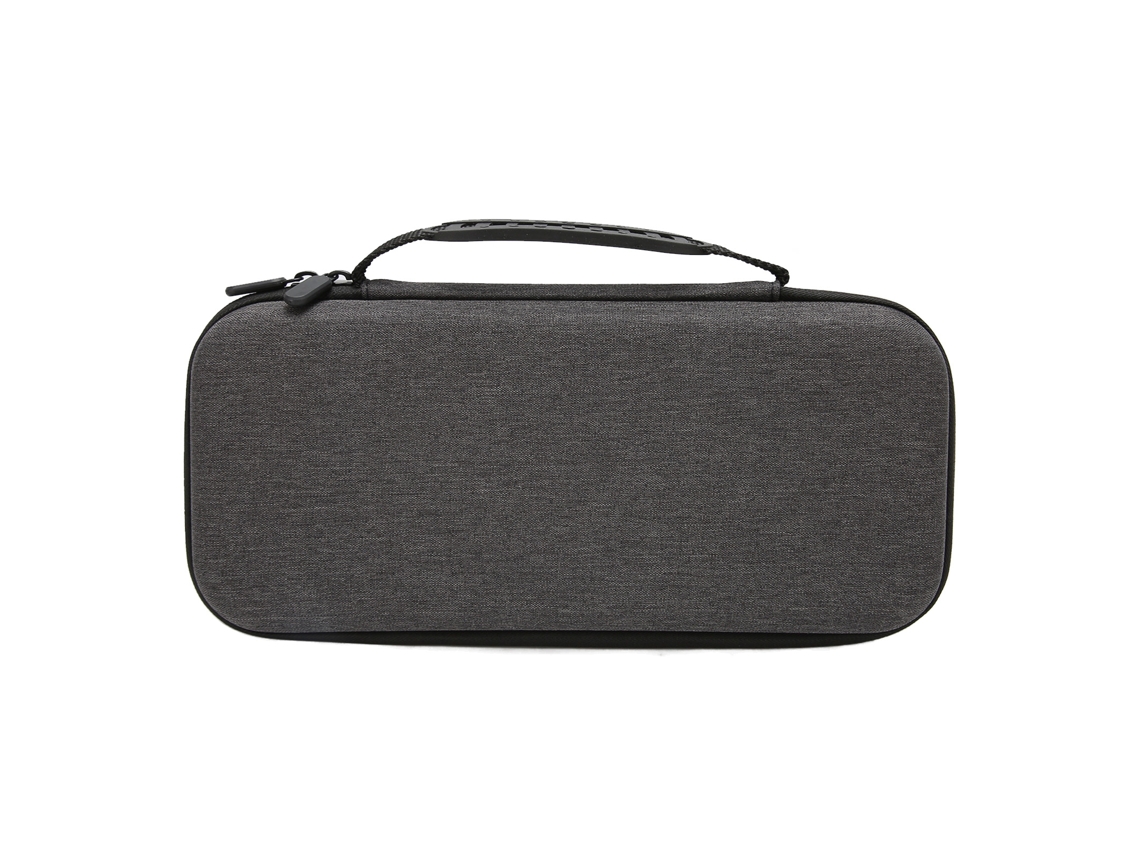 Estuche De Transporte Duro Com Suporte E Slot Para Cartões Para Steam Deck Cinza Escuro