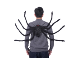 Mochila Gigante Con Forma De Araña Para Disfraz De Halloween, Decoración Para Fiestas En Interiores Y Exteriores, 90/125 Cm.