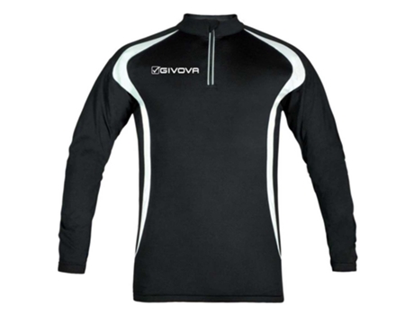 Camiseta de Hombre para Running GIVOVA Negro (2XL)
