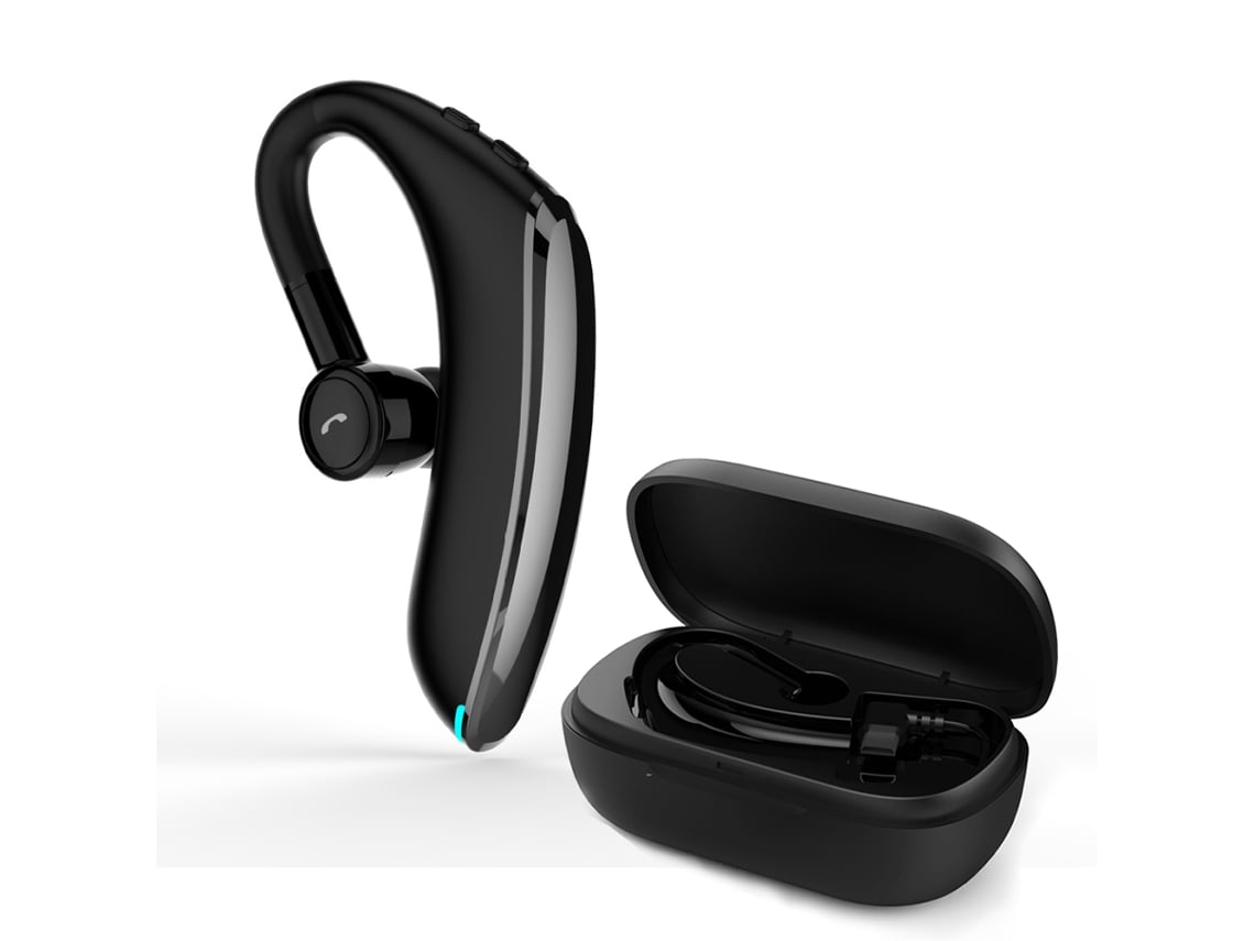 ELKUAIE Auricular Bluetooth, auricular Bluetooth, auriculares inalámbricos manos  libres para conducir/negocios/oficina, para teléfono móvil iOS/Android