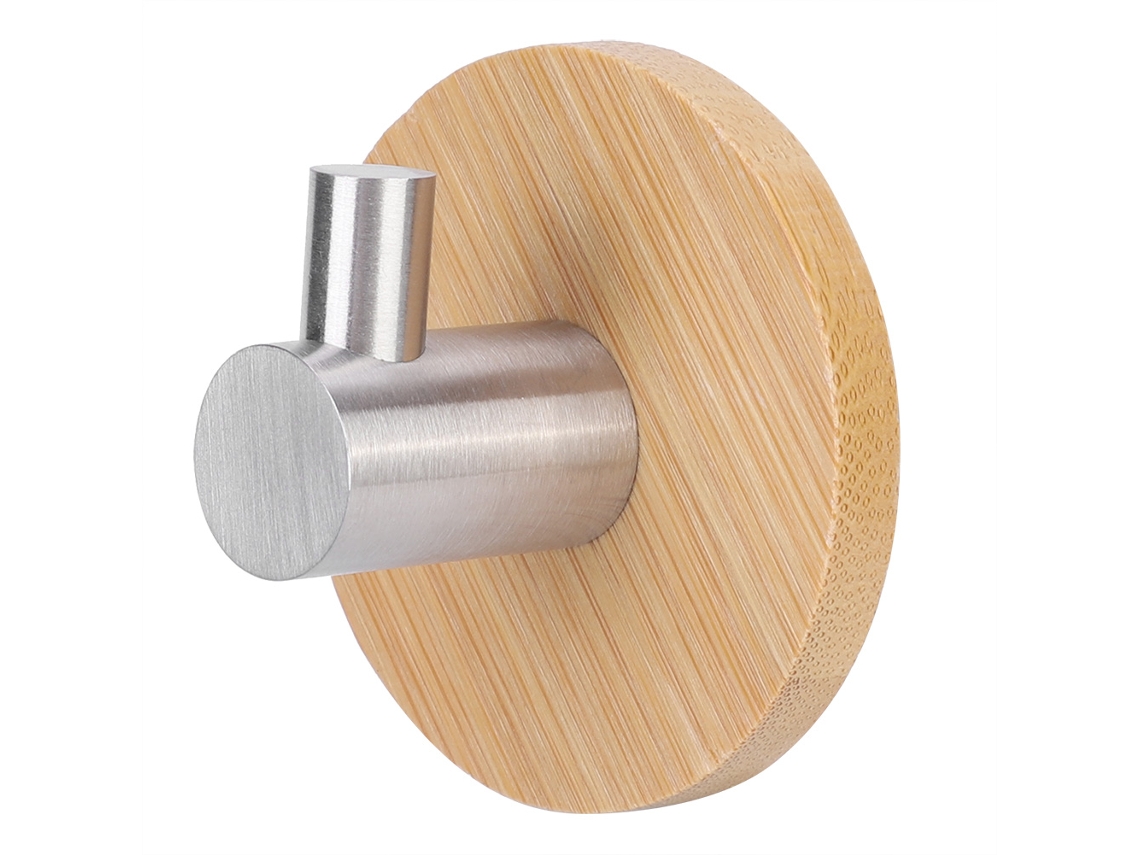 Gancho de acero inoxidable para bolsas de ropa, para montaje en pared, puerta, cocina, baño (sin marca)