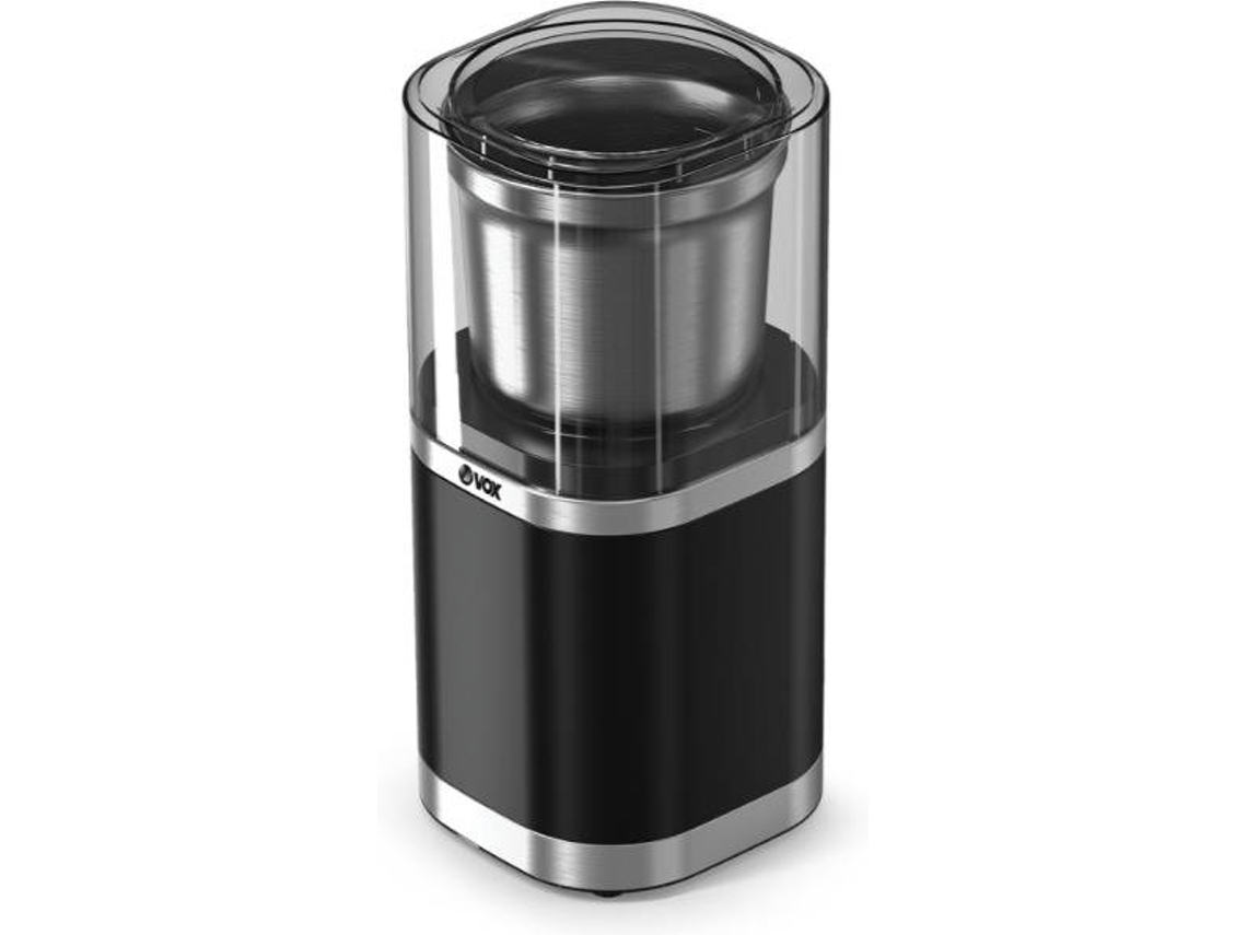 Molinillo de Café VOX CG9411 (Capacidad 60 g -150 W - Negro)