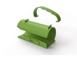 Cortador de papel de regalo Rosewell con mango desmontable para facilitar su transporte.