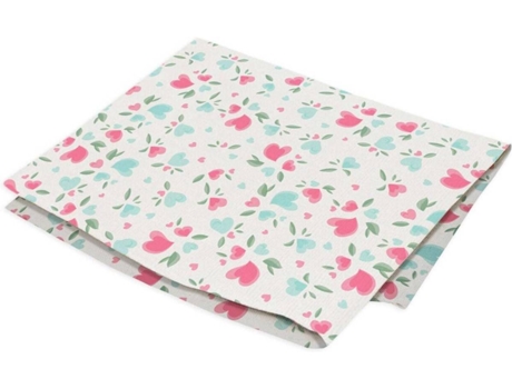 Servilletas SOKIOS Love (40 x 40 - Poliéster - Multicolor)