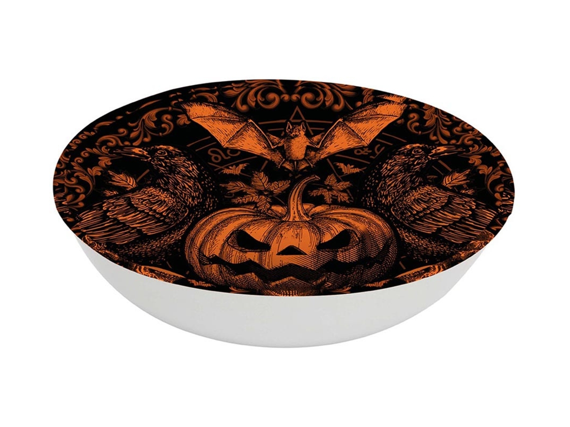 Bol Calabaza Gótica de plástico 32 cm
