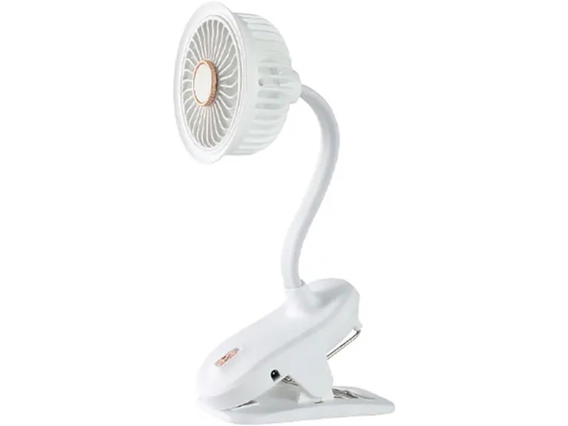 Ventilador De Escritorio Usb Mini Ventilador Eléctrico Portátil Con Clip Mano Recargable Por Silencioso Para