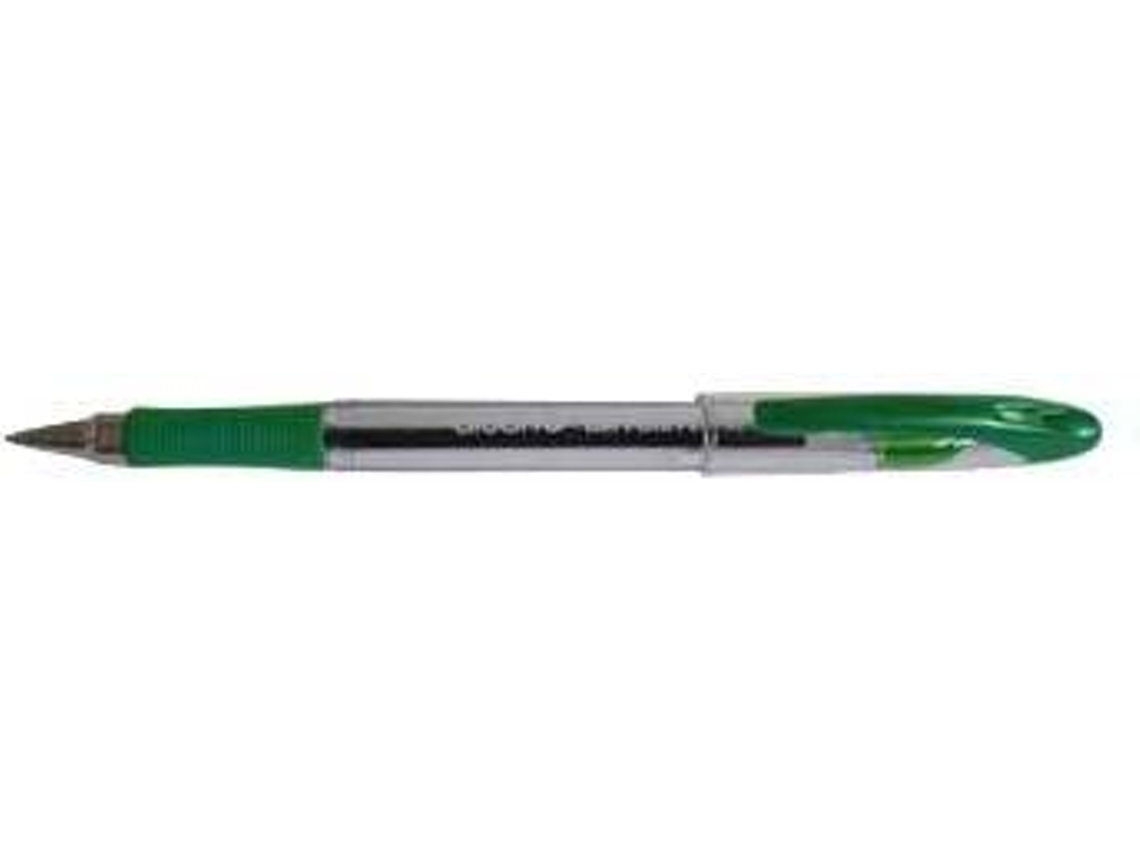 Bolígrafo ALBAN Ball Point Grip (Verde - 0.7 mm)