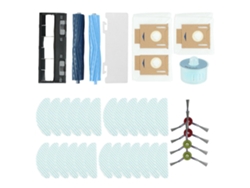 Paño de fregona con cepillo giratorio, bolsas para polvo, apto para Ecovacs T9power T9max T9aivi