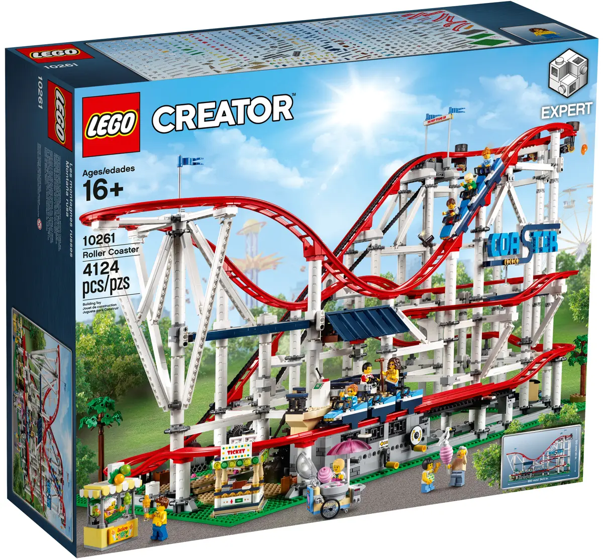LEGO CREATOR EXPERT 10261 MONTAÑA RUSA