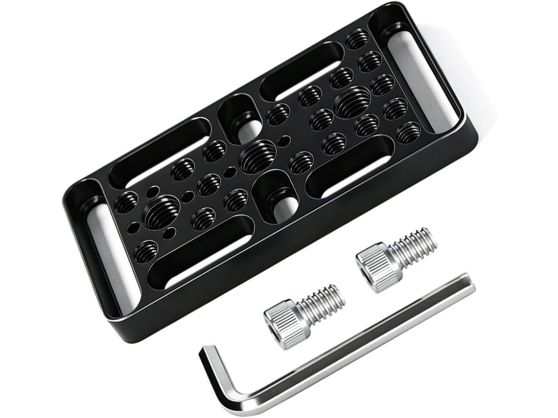 Tabla Multifuncional Para Quesos Para Cámara, Rosca De 1/4 Y 3/8, Grande, Trípode, Accesorios