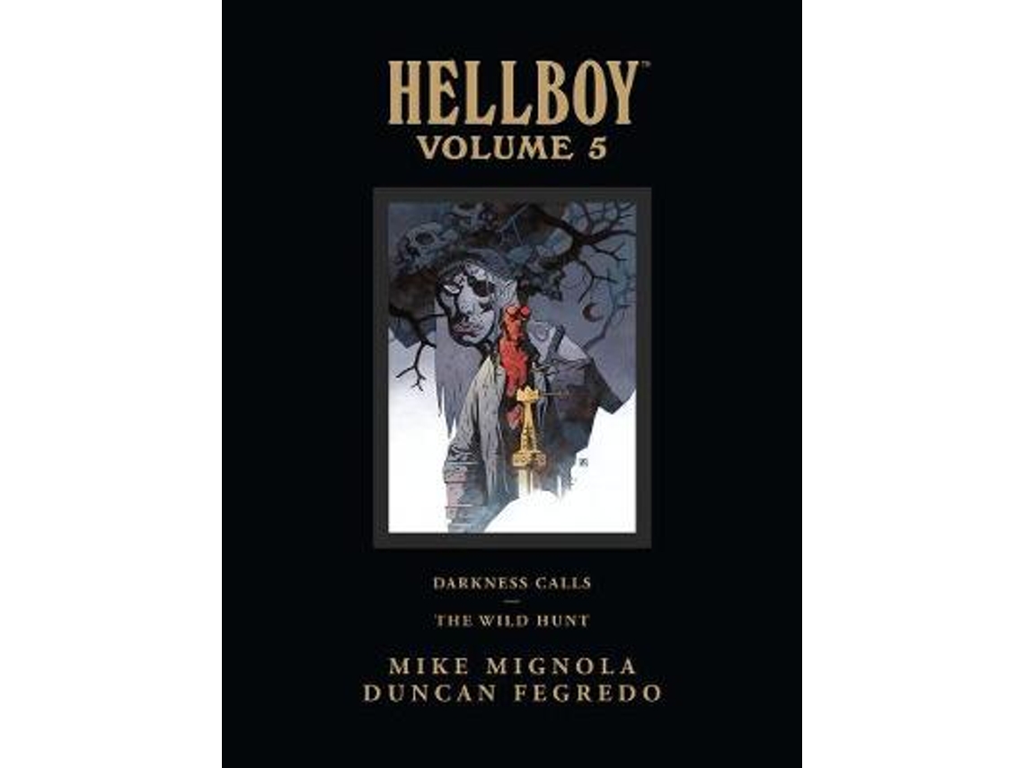 Libro Hellboy Library Edition Volume 5 Darkness Calls And The Wild Hunt de Mike Mignola (Inglés - Tapa Dura)