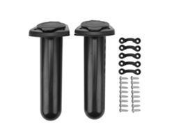 Soporte Para Caña De Pescar De Montaje Empotrado Para Kayak, Barco O Canoa Con Tapa (2 Piezas)