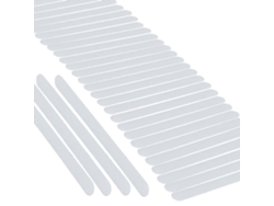 Rebe-30 Pegatinas Antideslizantes Transparentes Autoadhesivas Para Bañeras, Duchas Y Escaleras, Seguridad En Baño Y Hogar