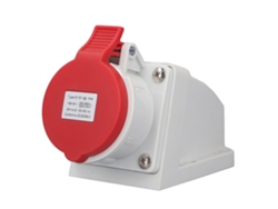 2026-enchufe Industrial Ip44 Impermeable Polifásico 5 Nucleos 16a 3p+n+e Montaje De Superficie 220-380v