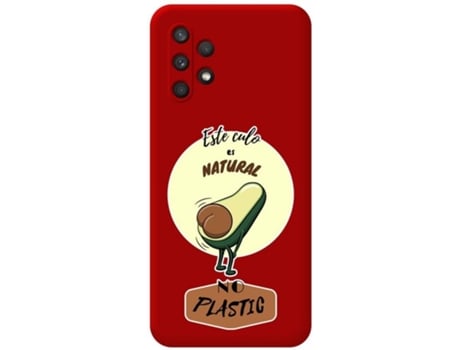Carcasa Samsung Galaxy A32 4G TUMUNDOSMARTPHONE Natural No Plastic Rojo