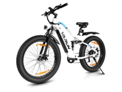 Bicicleta de montaña eléctrica Varun S26-1 con neumáticos anchos de 26" x 4.0" y batería extraíble de 48V 16Ah