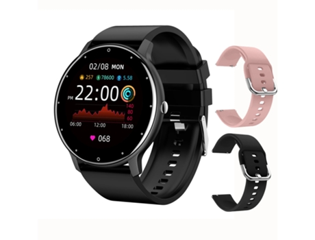 Reloj inteligente para mujer, hombre, mujer, deporte, Fitness, Smartwatch, Monitor de ritmo de sueño, relojes impermeables para IOS y Android VEANXIN