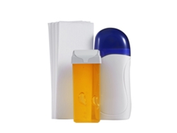 Kit De Máquina De Depilación Para Salón Calefactor De Cera Cartucho Papel Depilatorio Epilador Miel