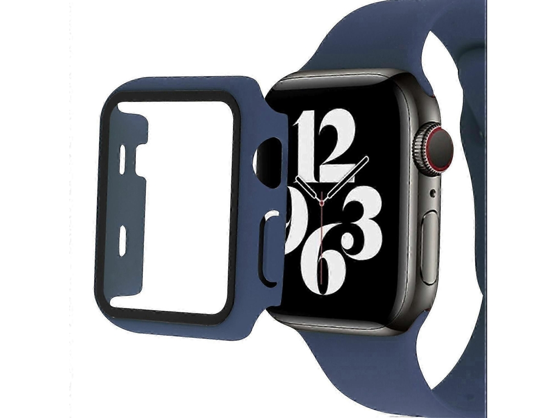 Capa Protetora Rígida Em Policarbonato Com Vidro Temperado Para Smartwatches Compatíveis De 49 Mm.