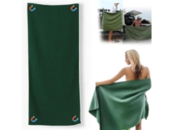 Toalha De Praia Com Fixação Magnética Para Atividades Externas. 76×190cmverdeczhhmart
