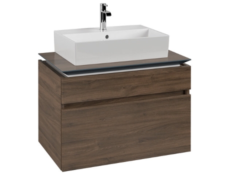 Módulo de lavabo Villeroy &amp Boch Legato B602 800x550x500mm centrado en el lavabo