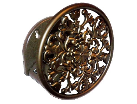 Pluvia soporte plastico manguera decorativo circular hr206