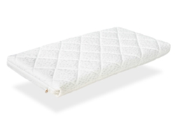 Colchón Baby Mini Caramel de 90x40 cm, 7 cm de grosor, núcleo de espuma perforada. Transpirable. Xaluca