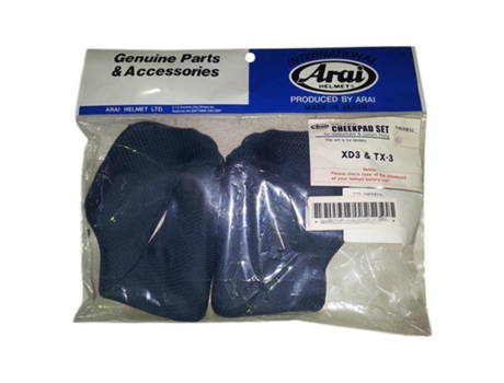 Protecciones de Casco ARAI Tour-X 3/Vx-3 Cheek Pads 35 Mm