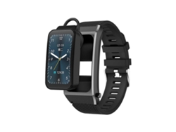 Reloj inteligente A8 de 1,98 pulgadas, 2 en 1, Bluetooth, con correa de silicona y soporte para ECG/NFC Ly Ebike