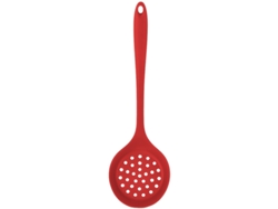 Espumadera De Silicona Con Revestimiento Antiadherente Y Ranuras De Drenaje, Ideal Para Cocinar Y Hornear En La Cocina.