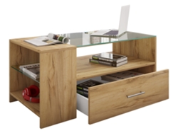 Mesa De Sofá Mesa De Centro Con Cajón Tindala Vcm