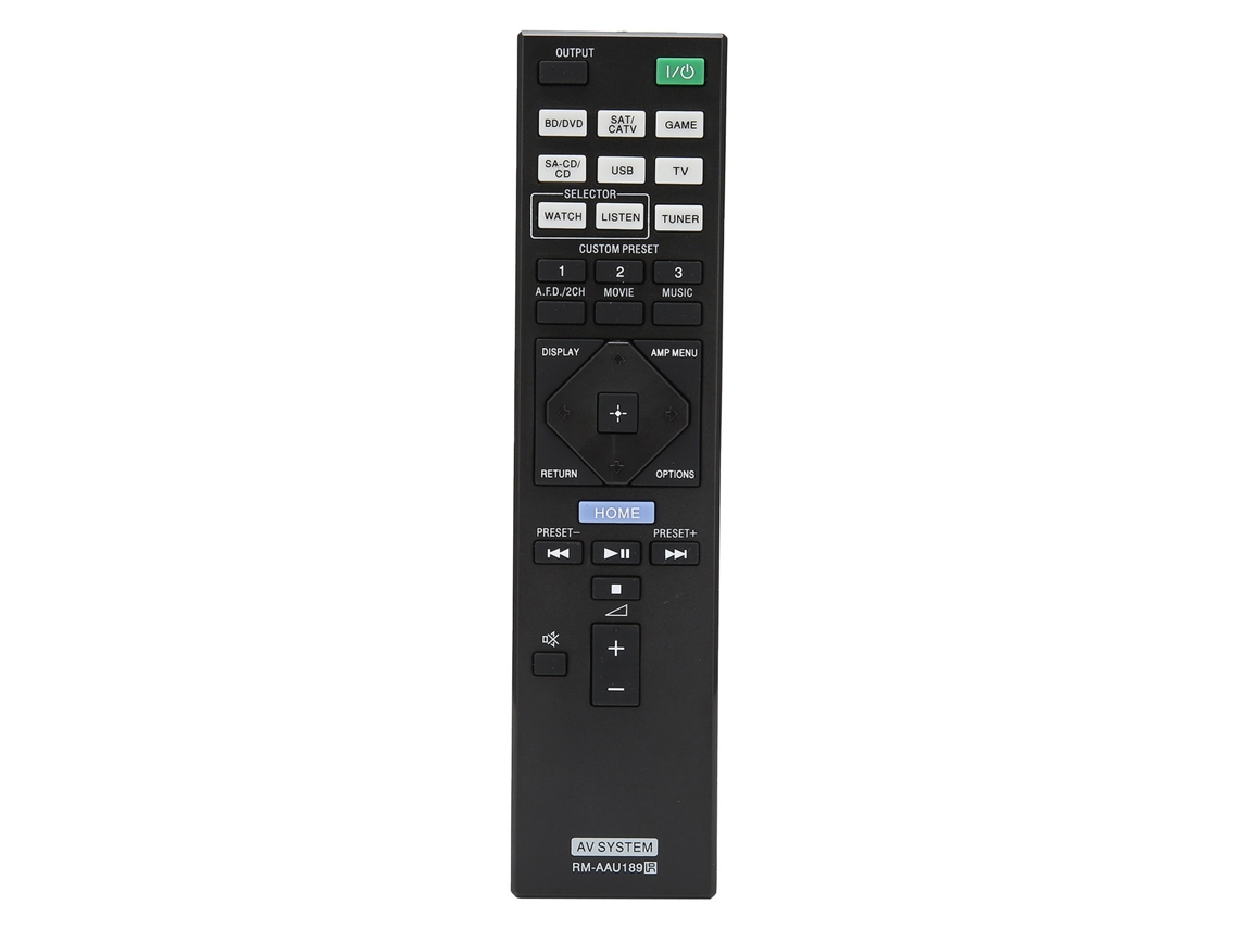Omni-2026 Controle Remoto Aau189 Para Sistemas Av Sony