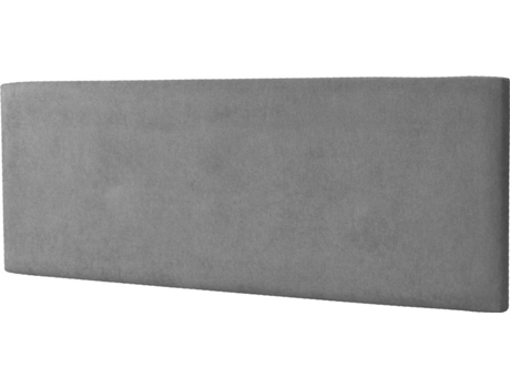 Cabecero DHOME Tapizado (Gris - Tela - 105 x 5 x 50 cm)