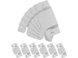 Conectores Metálicos Para Sofás (12 Piezas) Con Tornillos Para Unión De Esquinas, Sillones Reclinables Y Fijación Estable.