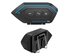 Kit Manos Libres Motorcycle Helmet Bluetooth Intercom Stereo