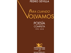 Libro Para Cuando Volvamos de Pedro Sevilla (Español)