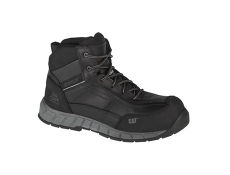 Botas Streamline Mid CATERPILLAR Hombre (Negro - Cuero Natural -44)