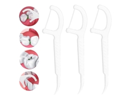 100 Unidades De Palillos De Hilo Dental Desechables, Cepillo Interdental, Hilo Dental Para Limpieza Bucal.