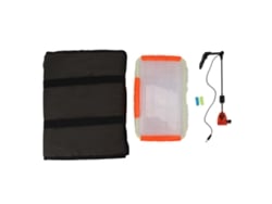 2026rebe-colchón Desenganchar Plegable 3 Capas Con Caja De Lures, Soporte Y Alarma De Pesca