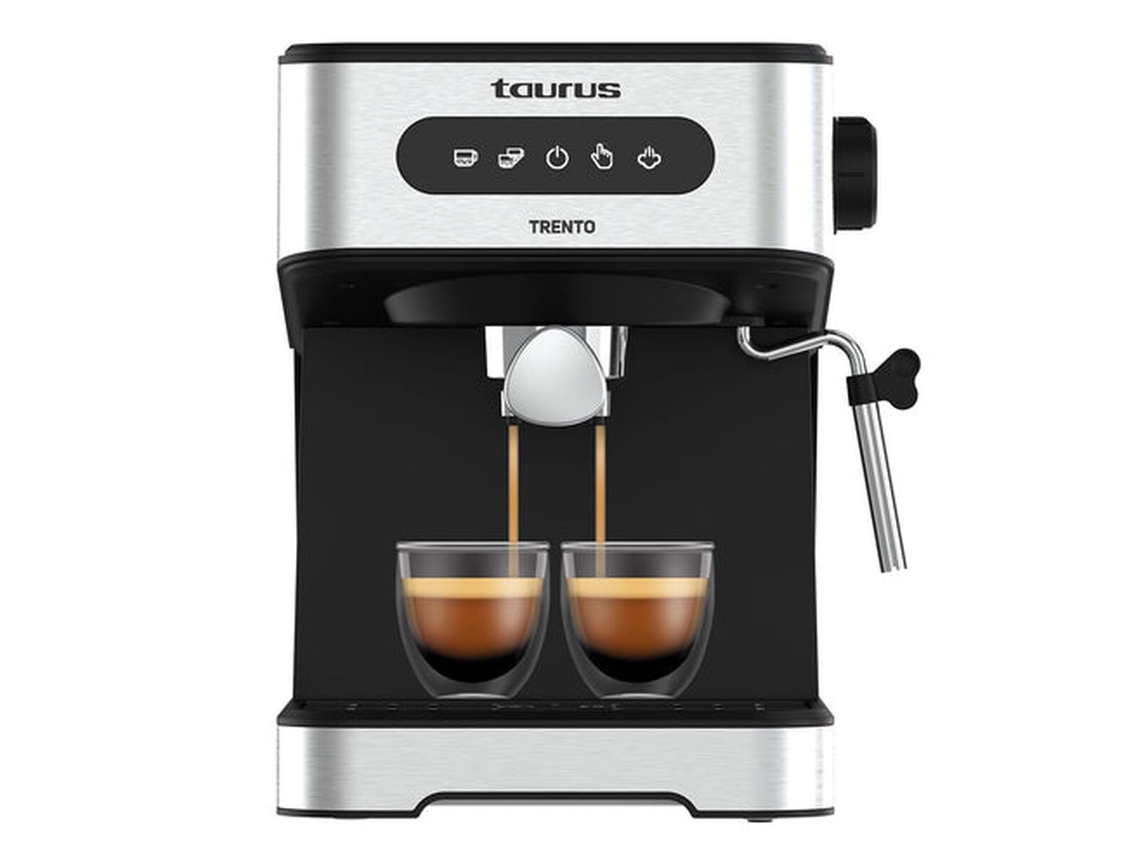 Cafetera espresso Taurus Trento 850w 20b (1,5 L - Acero - 850 W)