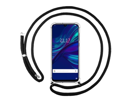 Carcasa Huawei P Smart 2019 TUMUNDOSMARTPHONE Colgante Negro